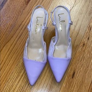 Short close toe heel